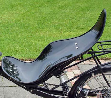 recumbent bike seat mesh